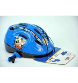 Cyklistická přilba na kolo Kačer Donald dětská modrá vel. 51-55 cm