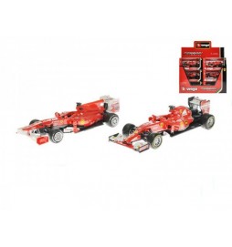 Auto Bburago 1:43 Ferrari Racing formule asst 3 druhy v krabičce 12ks v DBX