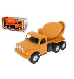 Auto Tatra 148 plast 30cm míchačka oranžová v krabici