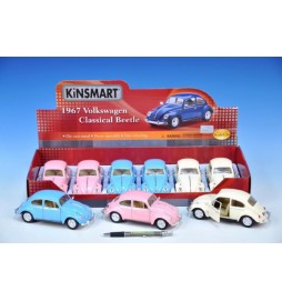 Auto Kinsmart VW Classical Beetle 1967 1:24 kov 17cm asst 3 barvy
