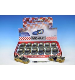 Auto Kinsmart Subaru Impreza WRC 2007 kov 12cm na zpětný chod asst