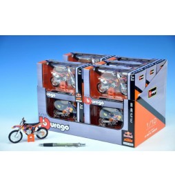 Motorka Bburago Red Bull 11cm asst 2 druhy v krabičce