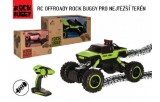 Auto Rock Buggy red scarab RC 2.4GHz 4x4 offroad plast 26cm 1:18 v krabici
