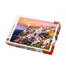 Puzzle Santorini 1000 dílků 68,3x48cm v krabici