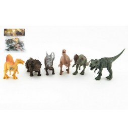 Dinosaurus plast 17cm 6ks v sáčku