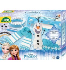 Sada pletení Frozen/Ledové království plast v krabici 35x27x7cm