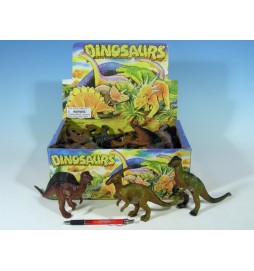 Dinosaurus plast 21cm ; 12 druhů - 1 kus