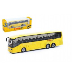 Autobus RegioJet kov/plast 18,5cm na zpětný chod v krabičce
