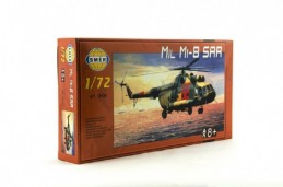 Model Mil Mi-8 SAR 1:72 25,5x29,5 cm v krabici 34x19x6cm - Rock David