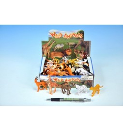 Zvířátka safari/ZOO plast 5-6cm asst 12 druhů