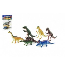 Dinosaurus plast 6ks v sáčku 18x26x4cm