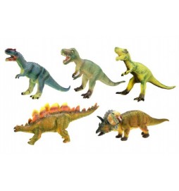 Dinosaurus měkčený plast 40cm asst 6 druhů