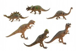 Dinosaurus plast 47cm, 6 druhů (1ks) - Rock David