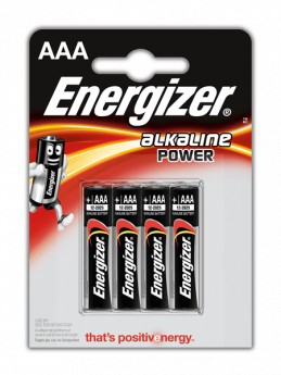 Energizer Alkaline Power AAA 4 pack - Renčín Vladimír