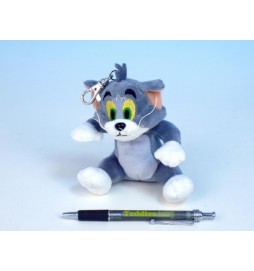 Přívěšek na klíče Tom plyš sedící 12cm Tom a Jerry