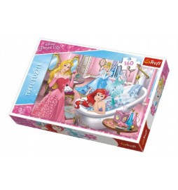 Puzzle Princezny Disney 41x27,5cm 160 dílků v krabici 29x19x4cm