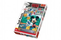 Puzzle Mickey a Donald Disney 100 dílků 27,5x41cm v krabici 20x29x4cm - Rock David