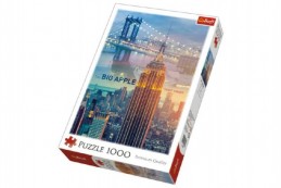 Puzzle New York při svítání 1000 dílků v krabici 27x40x6cm - Rock David