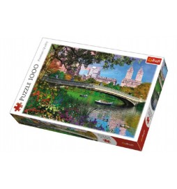 Puzzle Central Park, New York 1000 dílků v krabici 40x27x6cm