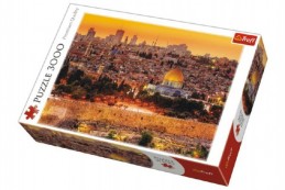 Puzzle Jeruzalem 3000 dílků 116x85cm v krabici 40x27x9cm - Rock David