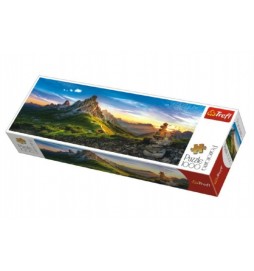 Puzzle  Passo di Giau, Dolomity panorama 1000 dílků 97x34cm v krabici 40x13x7cm