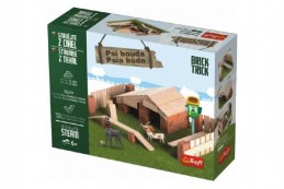 Stavějte z cihel Psí bouda stavebnice Brick Trick v krabici 28x21x7cm - Rock David