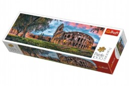 Puzzle Koloseum Řím panorama 1000 dílků 97x34cm v krabici 40x13x7cm - Rock David