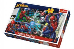 Puzzle Spiderman zachraňuje Disney koláž 41x27,5cm 160 dílků v krabici 29x19x4cm - Rock David