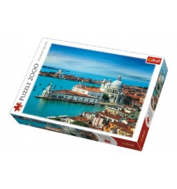 Puzzle Benátky, Itálie 2000 dílků 96x68cm v krabici 40x27x6cm