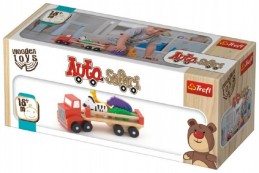 Auto nákladní safari dřevěné 26,5cm Wooden Toys v krabici 27,5x11,5x9,5cm 18m+ - Rock David