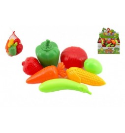 Ovoce a zelenina plast 7ks v síťce