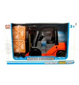 Vysokozdvižný vozík s krabicemi plast 23cm na setrvačník v krabici 28x17x12cm