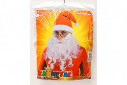 Vousy Santa v sáčku karneval - Rock David