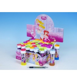 Bublifuk 60ml Princezny 11.5cm 5 barev