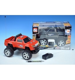 Auto RC 30cm na vysílačku 1-kanál na baterie 2 barvy v krabici - 1 kus