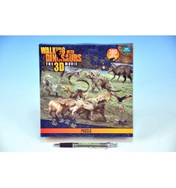 Puzzle Dinosaurus 3D 300 dílků v krabici