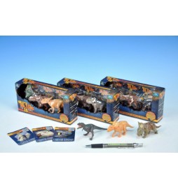 Dinosaurus mini plast 5-7cm; 3ks v krabičce - 1 kus