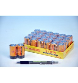 Baterie Ultra Prima LR14/C 1.5V zinkochloridové 2ks ve folii