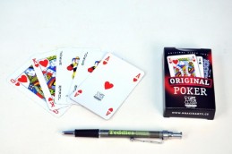 Poker společenská hra karty v papírové krabičce - Teddies s.r.o