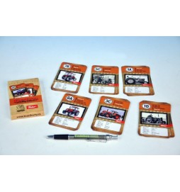 Kvarteto Retro Zetor společenská hra - karty 32 kartiček v krabičce
