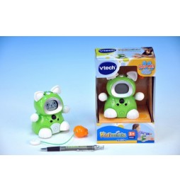 Kidiminiz VTech kočička zelená česky mluvící na baterie 3xAAA v krabičce