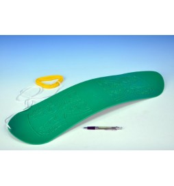 Snowboard plast 70cm zelený