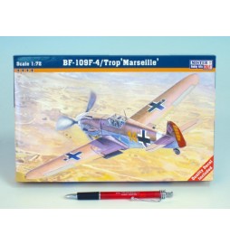 Model BF-109F-4 Trop Marseille série III 12,56x13,78cm v krabici 26x16,5x3,5cm