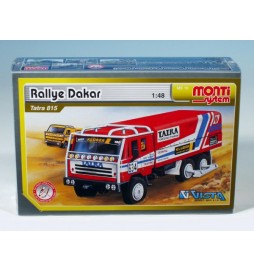 Stavebnice Monti 10 Rallye Dakar Tatra 815 1:48 v krabici 22x15x6cm