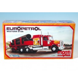 Stavebnice Monti 26 Europetrol Western star 1:48 v krabici 32x20,5x7,5cm