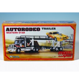 Stavebnice Monti 39 Autorodeo trailer Western star 1:48 v krabici 32x20x7,5cm