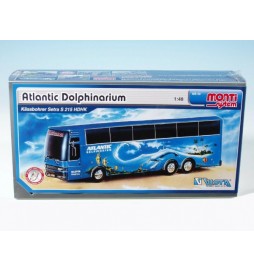 Stavebnice Monti 50 Atlantic Delfinarium Bus 1:48 v krabici 31,5x16,5x7,5cm