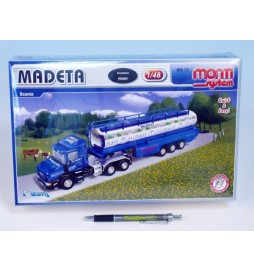 Stavebnice Monti 72 Madeta Scania 1:48 v krabici 32x20,5x7,5cm