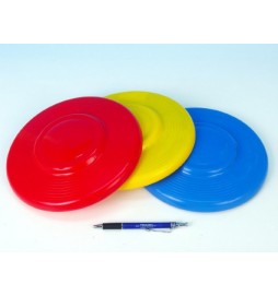 Létající talíř plast průměr 23cm, 3 barvy od 12 měsíců - 1 kus
