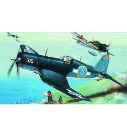 Model F4U-1 Corsair 14,1x17,3cm v krabici 25x14,5x4,5cm